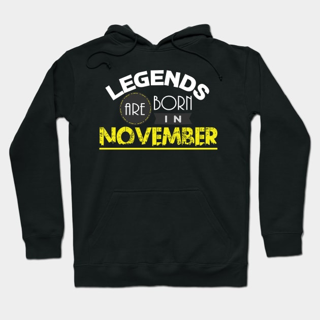 November Hoodie by worshiptee